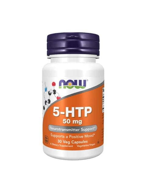 Now 5-HTP 50mg 30 Cápsulas