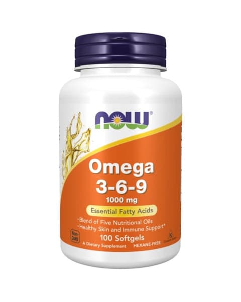 Now Omega 3-6-9 1000mg 100 Cápsulas