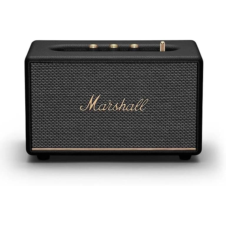 Coluna Bluetooth Marshall Acton III 60W – Preto, Bluetooth 5.2, Som Estéreo 45–20.000 Hz