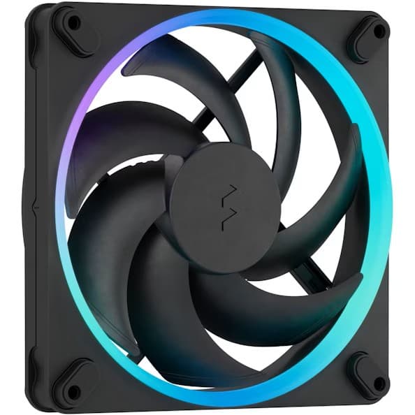 Fractal Design Ventoinha 120mm Momentum 14 RGB PWM Preta - FD-F-MR1-1401