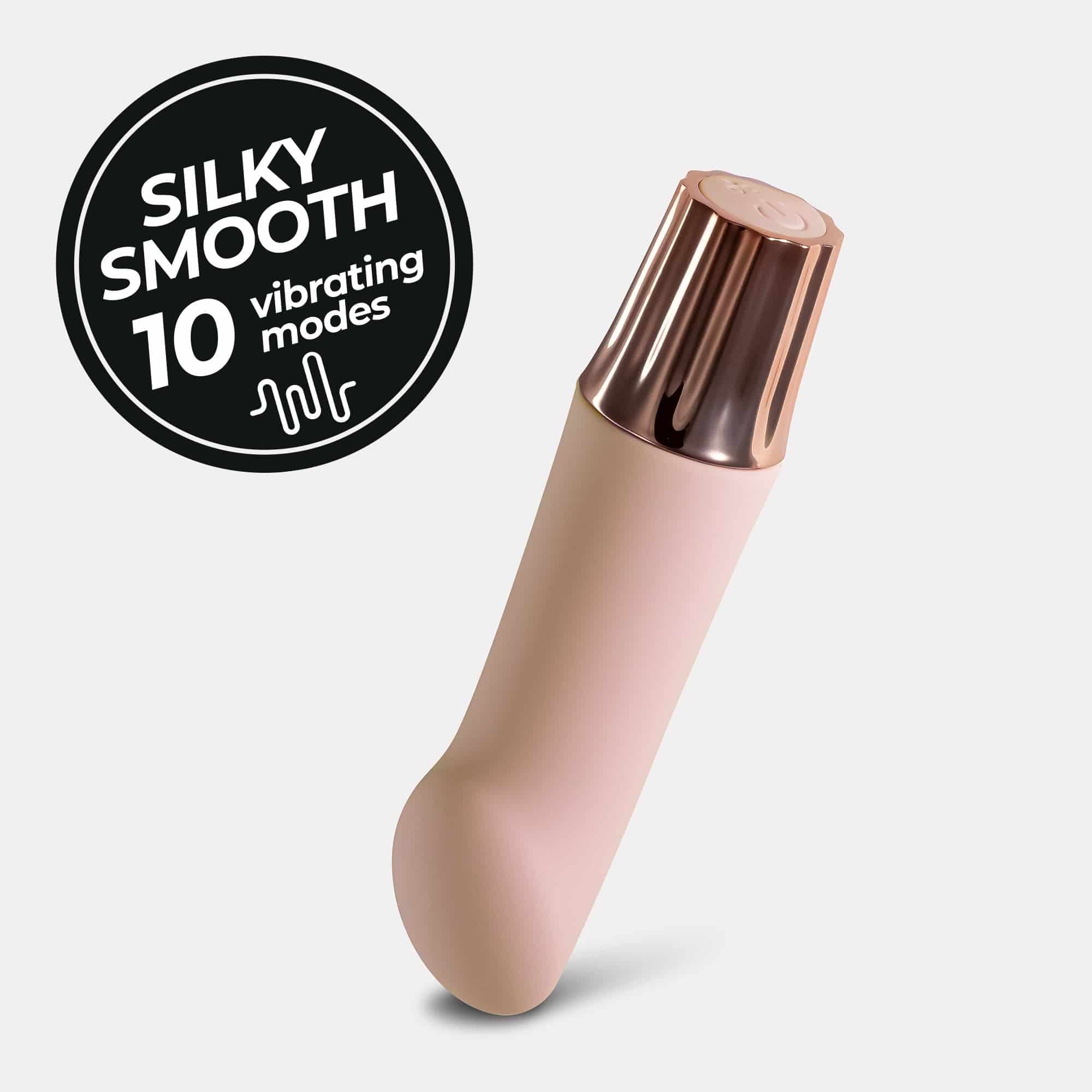 Crushious Mini Vibrador Recarregável Mellow Angler Rosa