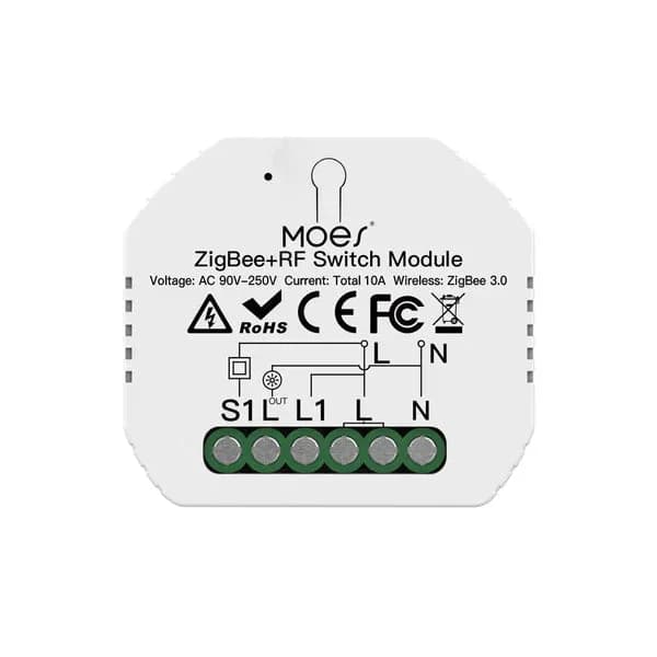 Smart Light Switch Module 1 channel - Smart Zigbee + RF433