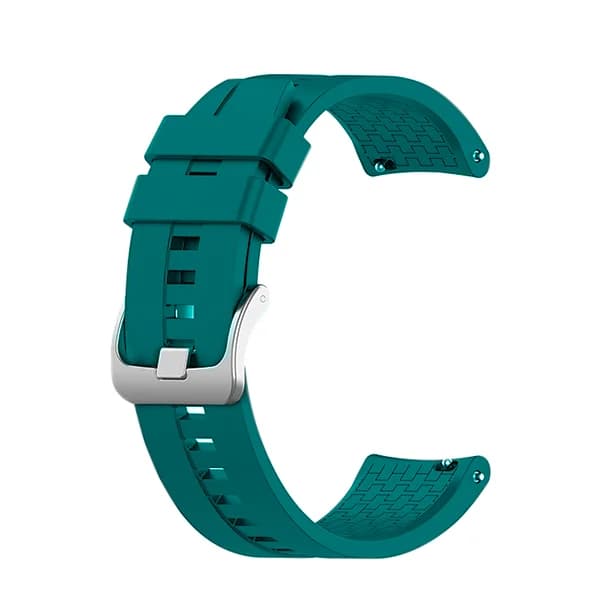 Bracelete SmoothSilicone Com Fivela para LG W100 - Verde