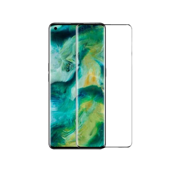 Película de Vidro Temperado GorilasGlass Curvado para Oppo Reno6 Pro+ 5G