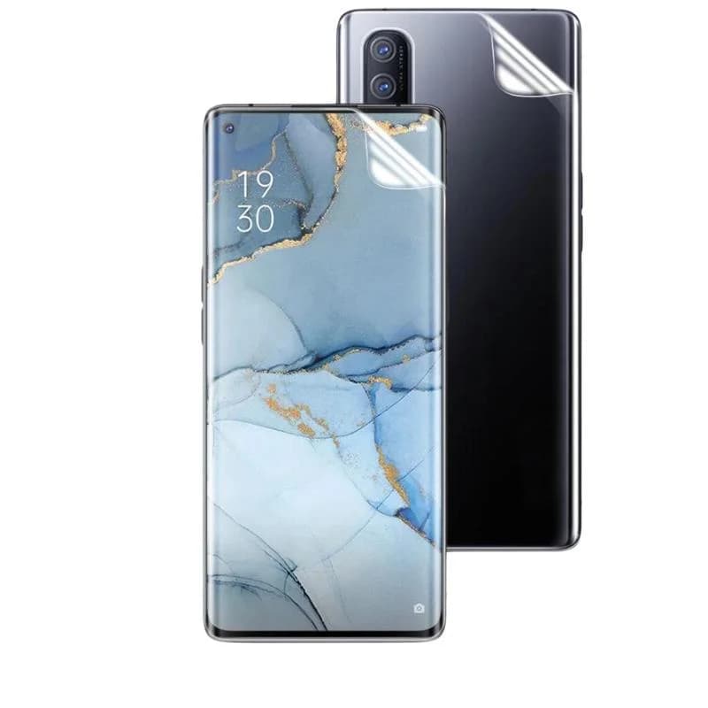 Kit Película Protectora de Hydrogel Frente e Verso para Oppo A54 5G