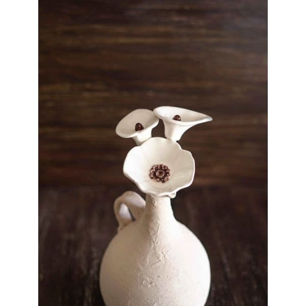 Ceramor Cerâmica Flor Jarro