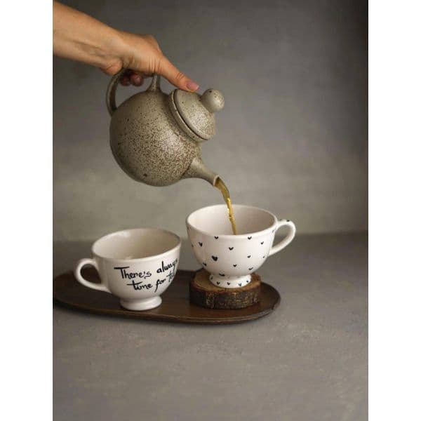 Ceramor Cerâmica Chávena de Chá com Mensagem 350ml