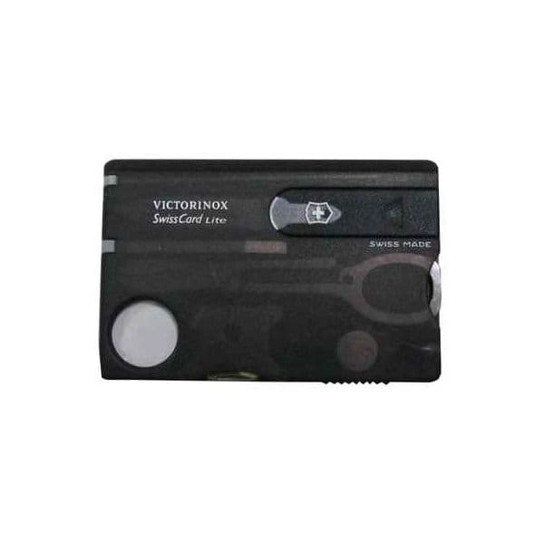 Victorinox Swisscard Lite Preto Transparent - 0.7333.T3