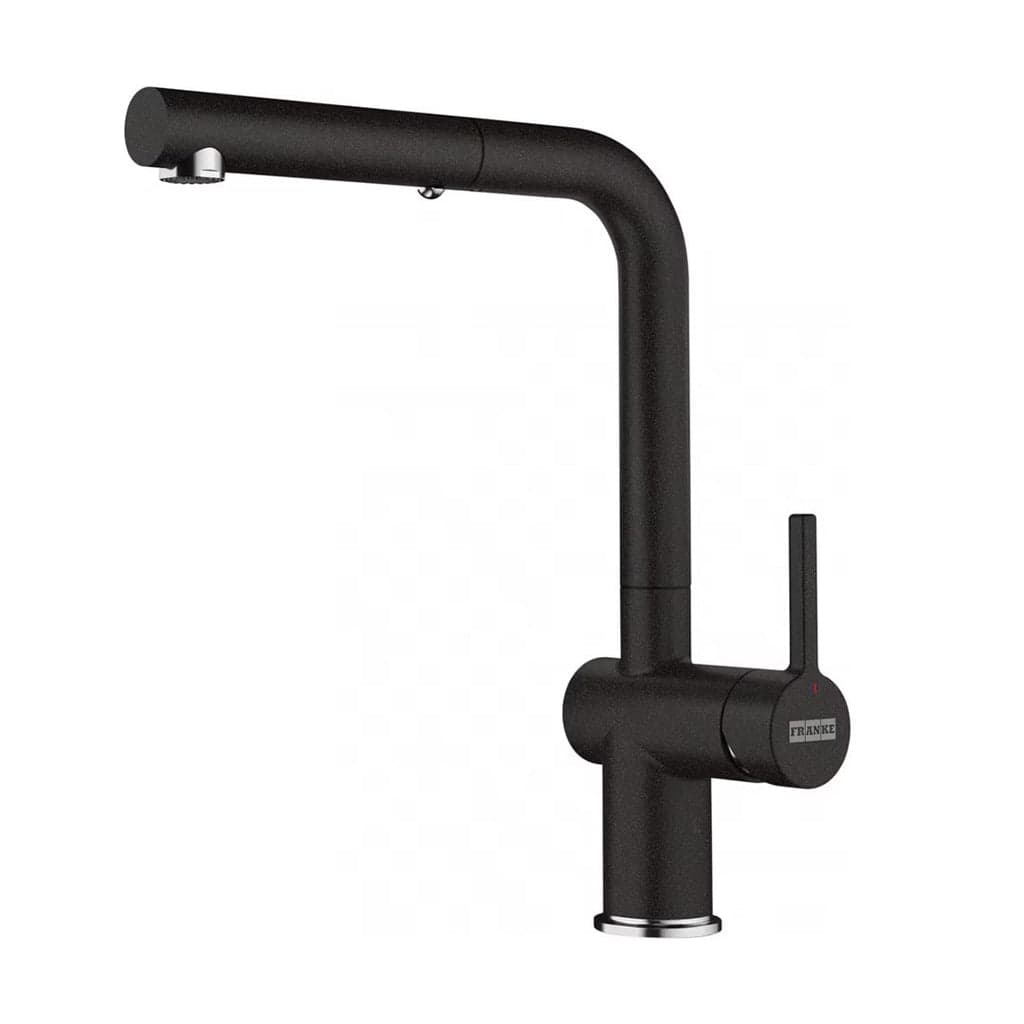 Misturadora FRANKE Active Plus L Duche Black Matt | Latão, ECO