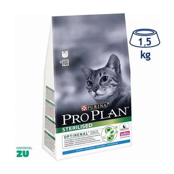 Purina Pro Plan Sterilised Rabbit & Rice Cat 1,5Kg