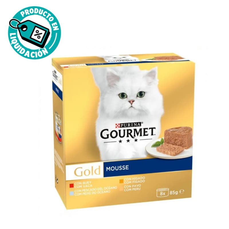 Purina Lata para gatos GOURMET GOLD Mousse Surtido Multipack