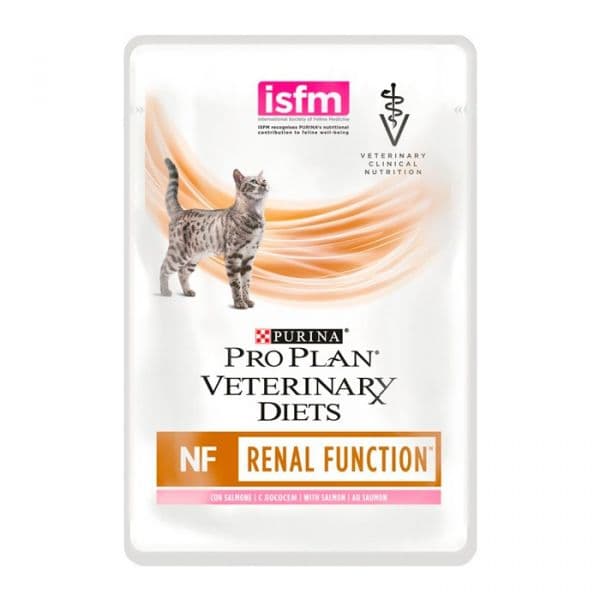 Ração Húmida Purina Pro Plan Vet Diets NF Renal Function Salmon Cat 85g