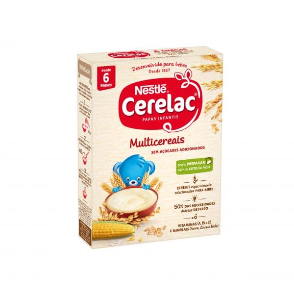 Nestlé Cerelac Farinha Multicereais +6M 250g