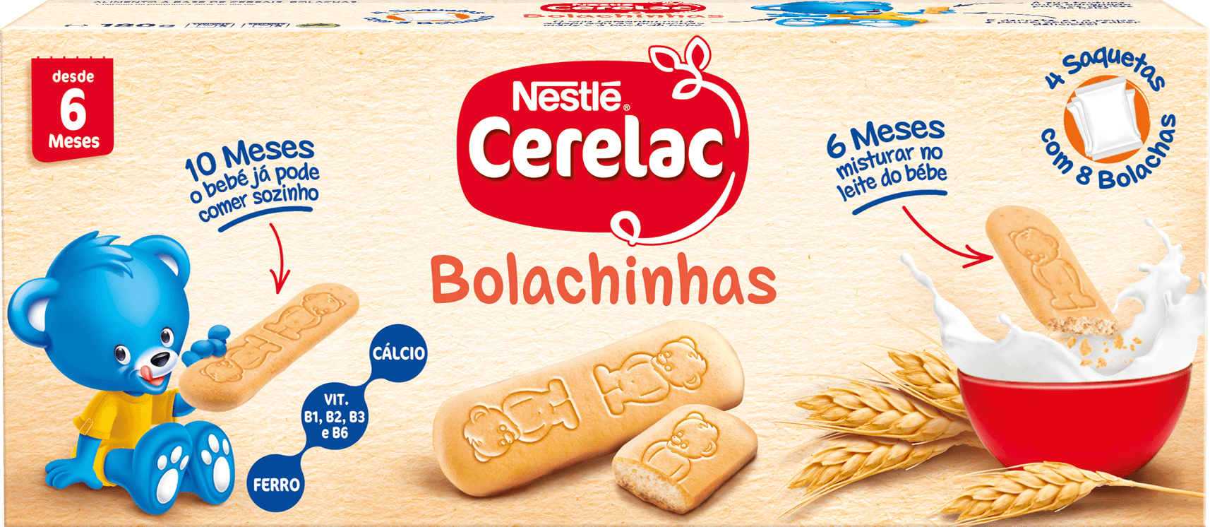 Cerelac Bolachinhas +6 Meses – 180 g