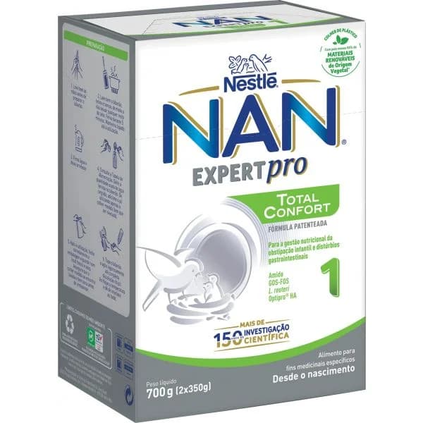 Nestlé NAN Confort 1 Leite Lactente 700g