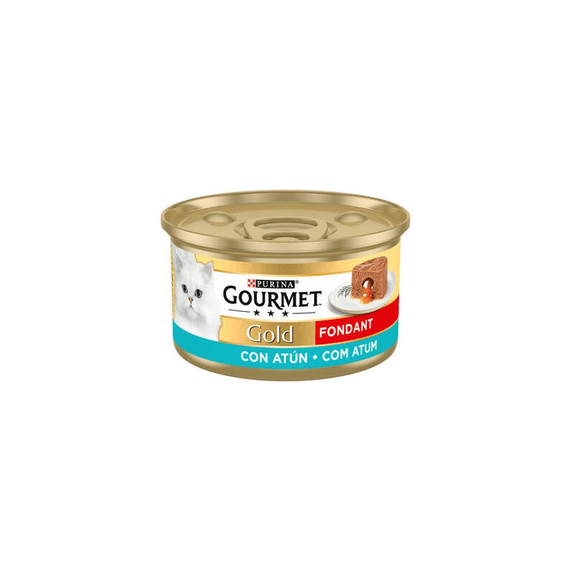 Purina Lata para gatos GOURMET GOLD Fondant Atún 24x 85gr