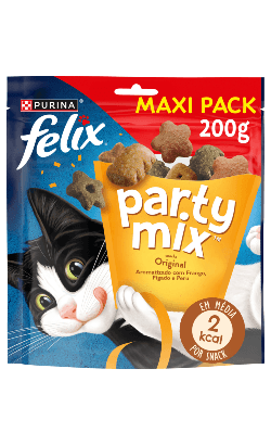 Felix Party Mix - Original Mix Maxi Pack 200 g - ParAnimais