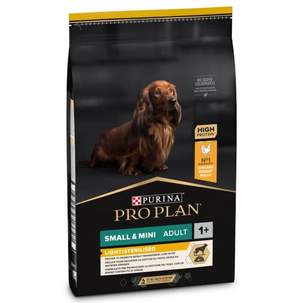 Purina Pro Plan Adult Small & Mini Light/Sterilised Chicken 3Kg
