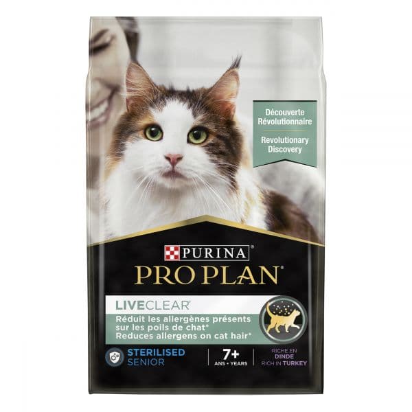 Purina Pro Plan Liveclear Sterilised 7+ Turkey 2,8Kg