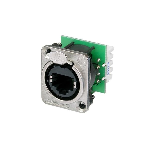 Neutrik Ficha Painel RJ45-IDC Krone, Tipo D (Cat5e) NE8FDV-YK