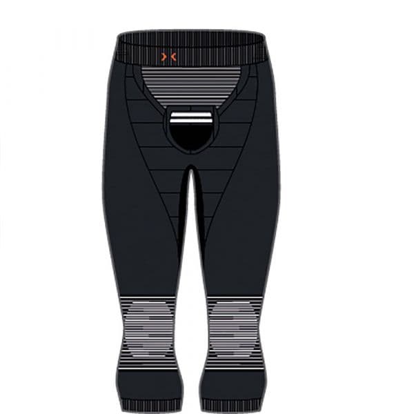 X-bionic Energizer 4.0 3/4 Tights Preto S Homem