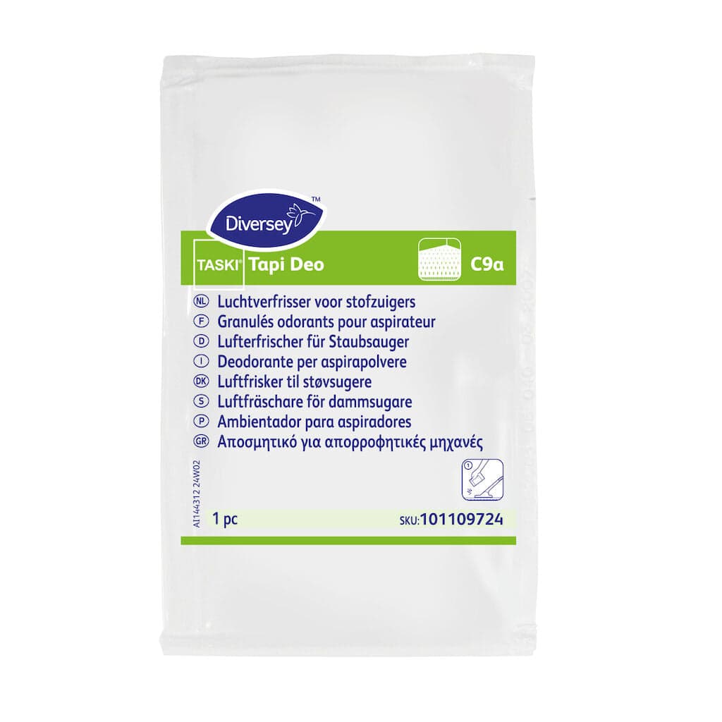 TASKI Tapi Deo – Ambientador Granulado para Aspiradores com Neutralização de Odores