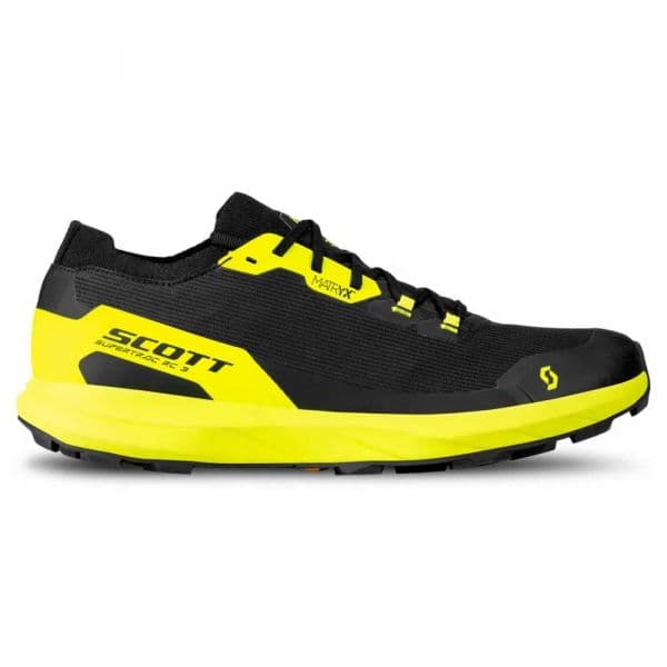 Scott Sapatilhas de Trail Running Supertrac Rc3 Black / Safety Yellow 42 1/2