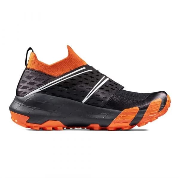 Mammut Sapatilhas de Trail Running Aenergy Tr Boa Mid Goretex Black / Dark Tangerine 36 2/3