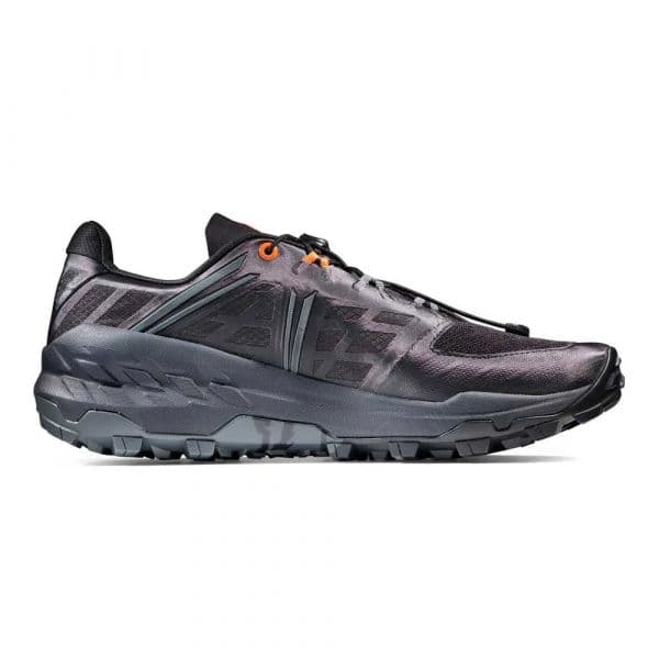 Mammut Sapatilhas de Trail Running Sertig Low Goretex Black / Dark Steel 42 2/3