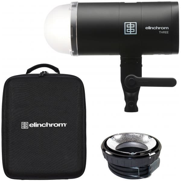 Elinchrom Flash THREE Bateria 261Ws TTL HSS