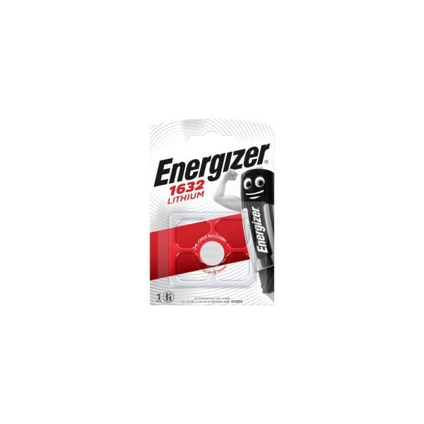 Pilhas de botón Energizer, CR1632 Lithium 3 V E300844102