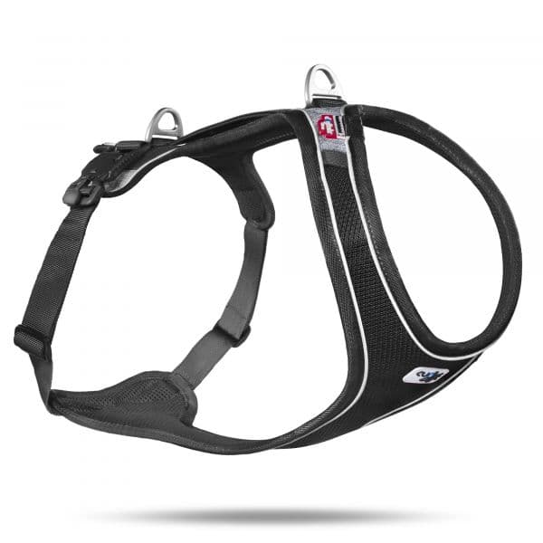 Curli Peitoral Magnetic Belka Comfort Preto Cães M Preto