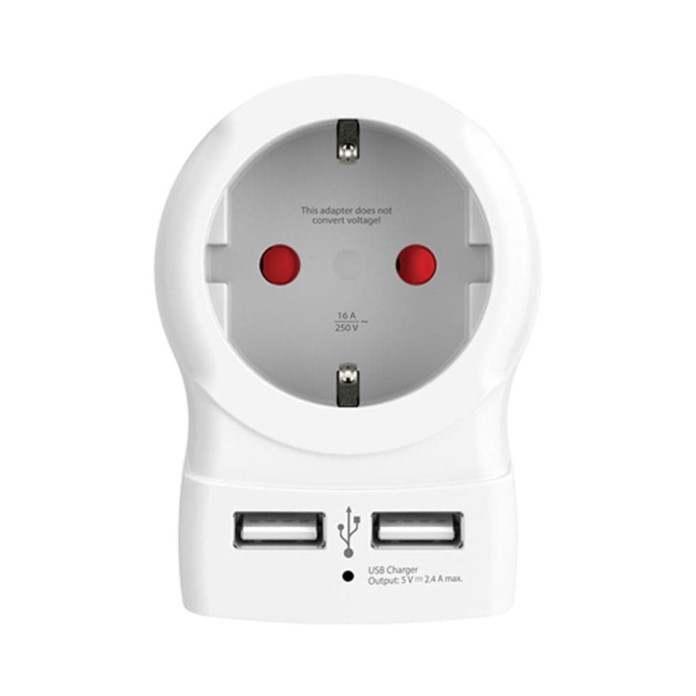 ADAPTADOR EUROPEO USB SKROSS 1500282