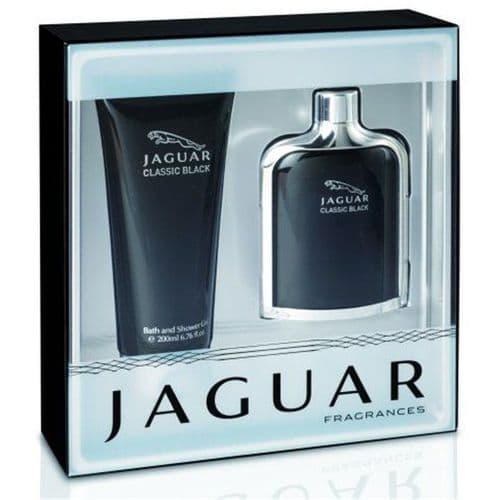 Jaguar Classic Black Man Eau de Toilette 100ml + Gel de Banho 200ml Coffret