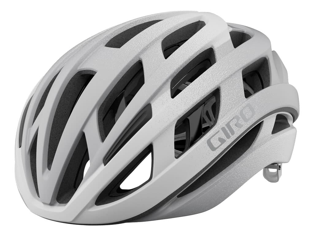 CAPACETE CICLISMO GIRO HELIOS SPHERICAL BRANCO/CINZA M