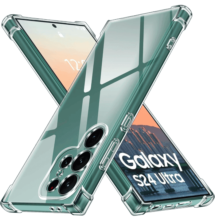 Capa Anti-choque Transparente para Samsung Galaxy S24 Ultra