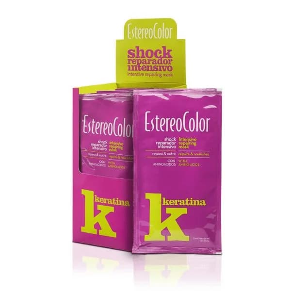 Estereocolor Shock Reparador Intensivo Máscara Capilar 50ml