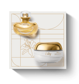 O Boticario Lily Eau de Parfum 75ml + Creme Hidratante 250g Coffret