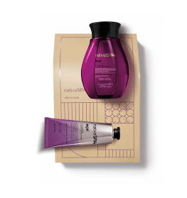 O Boticário Nativa SPA Açaí Óleo Hidratante Corporal 200ml + Creme de Mãos 75g Coffret