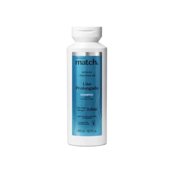 O Boticário Match Shampoo Liso Prolongado 300ml