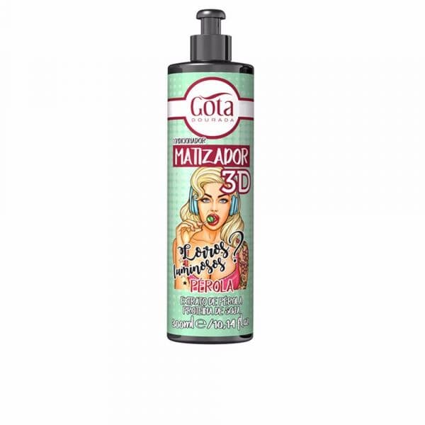 Gota Dourada Condicionador Matizador 3D 300ml Pérola
