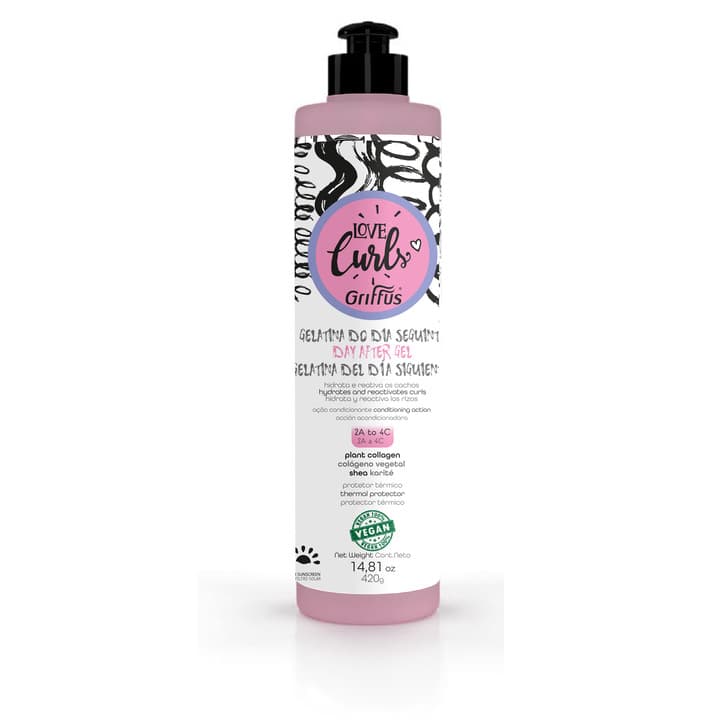 Gelatina Reativadora Dia Seguinte (2A-4C) LOVE CURLS 420 g