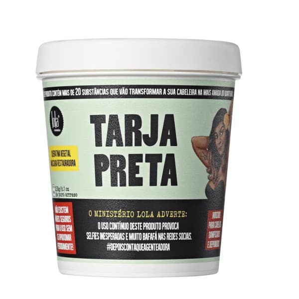 Lola Cosmetics Tarja Preta Máscara de Queratina Vegetal 230g