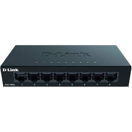 D-Link 8 Portas Gigabit - DGS-108GL