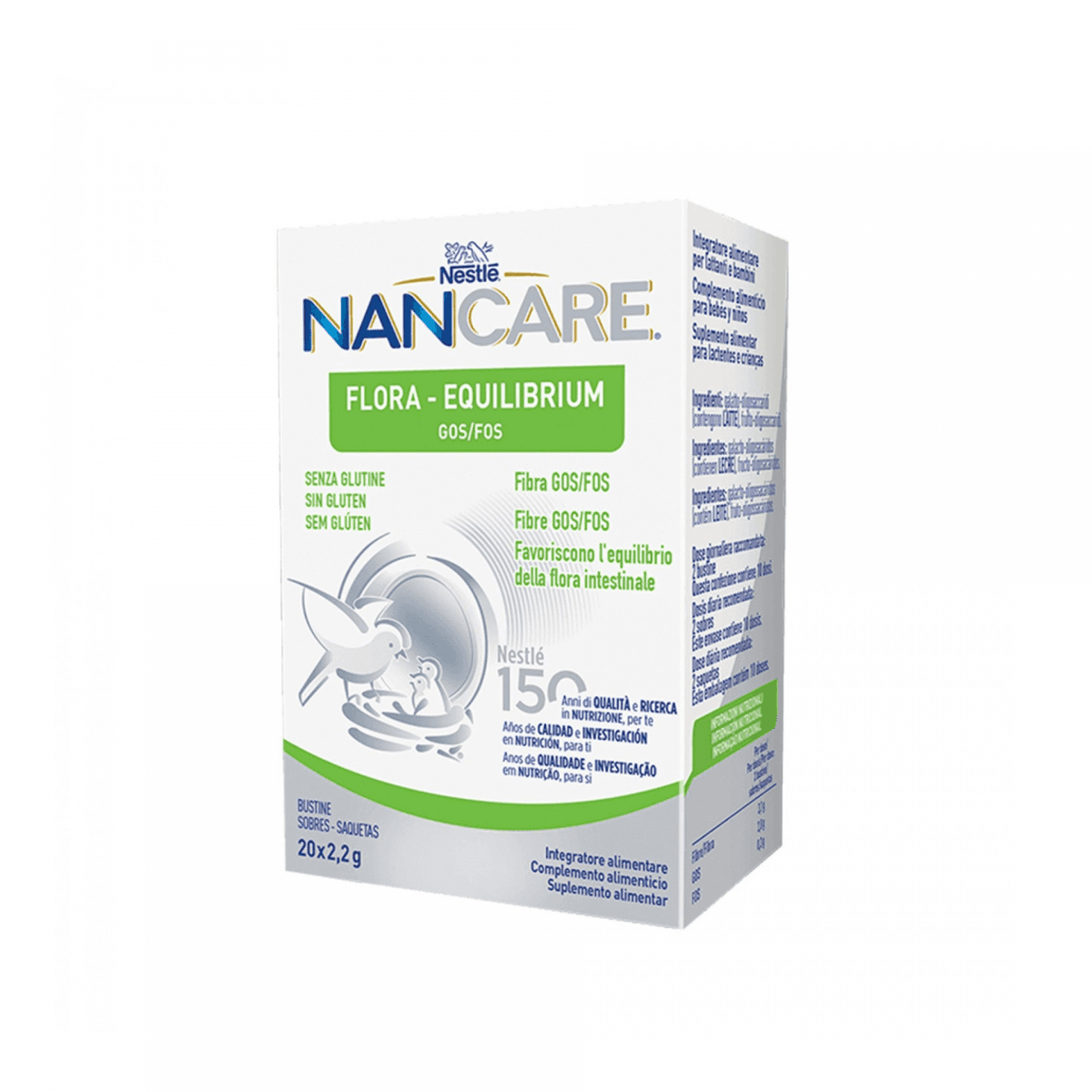 Nestlé Nancare Flora Equilibrium 20 Saquetas