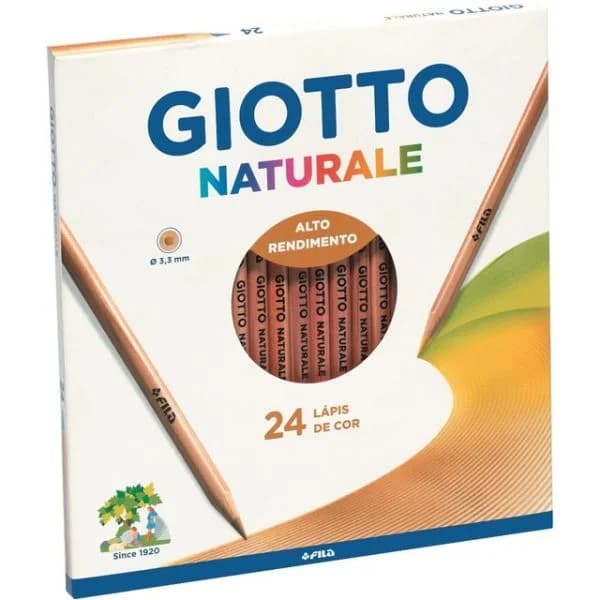 Giotto Lápis de Cor Naturale 24 un. - 160211300