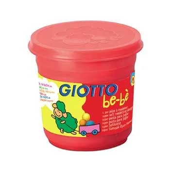 Giotto Be-bè Plasticina de Modelar, 220g Cor: Vermelho