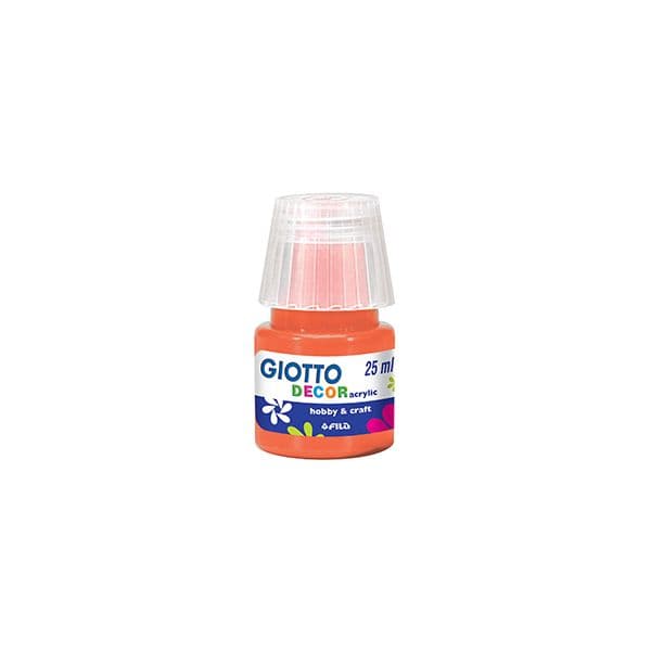 Giotto Guache Líquido Decor Acrilico 25ml Laranja