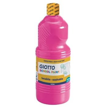Guache Líquido Magenta Giotto Escolar 1L
