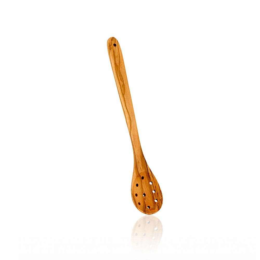 COLHER PARA MADEIRA DE OLIVEIRA. COMPRIMENTO: 21CM METALTEX